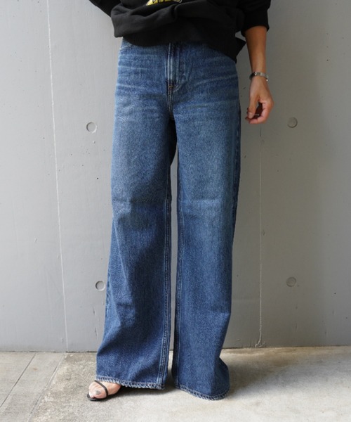 upperhights(アッパーハイツ)の「upper hights(アッパーハイツ)THE LAUREN/Midrise Flar/FETHER JEANS(デニムパンツ・レディース・その他35・22/23/24/25)」の1枚目の写真
