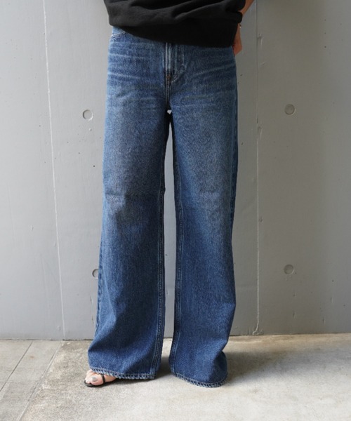 upperhights(アッパーハイツ)の「upper hights(アッパーハイツ)THE LAUREN/Midrise Flar/FETHER JEANS(デニムパンツ・レディース・その他35・22/23/24/25)」の4枚目の写真