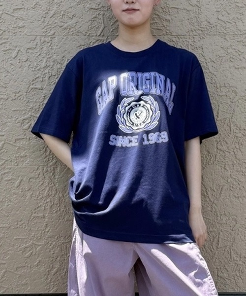 GAP(ギャップ)の「エブリディ ソフト リラックス グラフィックTシャツ(Tシャツ/カットソー・メンズ・ブラック/オフホワイト/グリーン/ネイビー/イエロー・XS/S/M/L/XL)」の5枚目の写真
