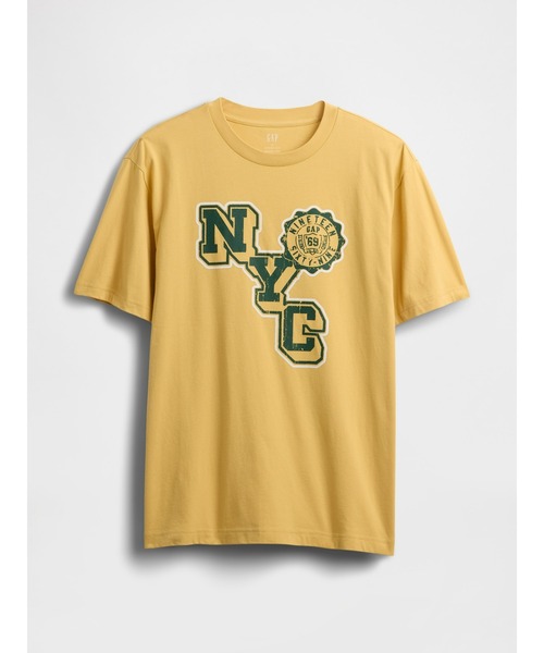 GAP(ギャップ)の「エブリディ ソフト リラックス グラフィックTシャツ(Tシャツ/カットソー・メンズ・ブラック/オフホワイト/グリーン/ネイビー/イエロー・XS/S/M/L/XL)」の9枚目の写真