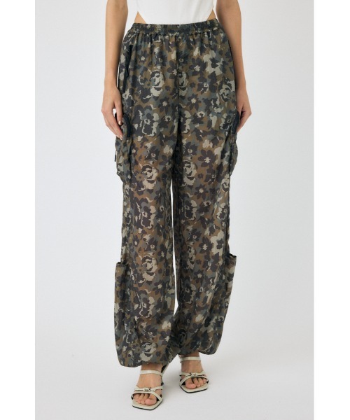 MOUSSY（マウジー）の「NYLON CARGO パンツ（カーゴパンツ・レディース・ブラック/グリーン系その他2・1/2）」の11枚目の写真