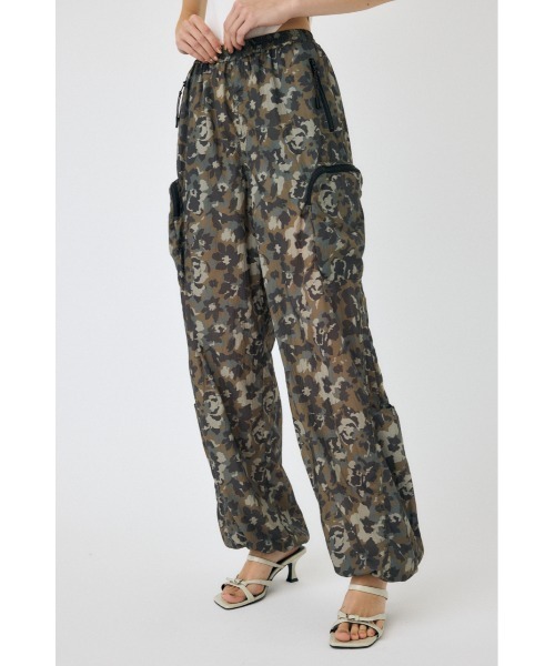 MOUSSY（マウジー）の「NYLON CARGO パンツ（カーゴパンツ・レディース・ブラック/グリーン系その他2・1/2）」の15枚目の写真