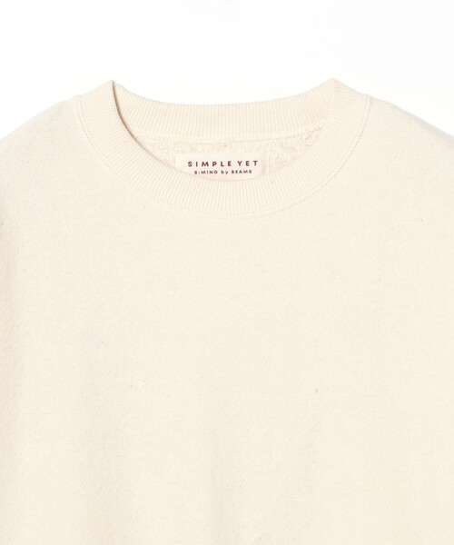B:MING by BEAMS(ビーミングバイビームス)の「SIMPLE YET / ヴィンテージ 起毛 クルーネック スウェット(ユニセックス)(スウェット・メンズ・ホワイト系その他5/ブラック・S/M/L/XL)」の10枚目の写真