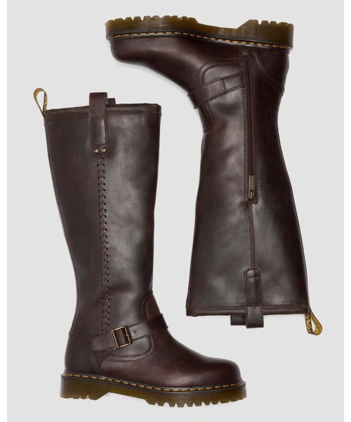 Dr. Martens(ドクターマーチン)の「Dr. Martens/ドクターマーチン ANISTONE KH ハイ レッグ ブーツ 41871200(ブーツ・メンズ・ブラウン・UK4/UK3/UK6/UK5)」の2枚目の写真