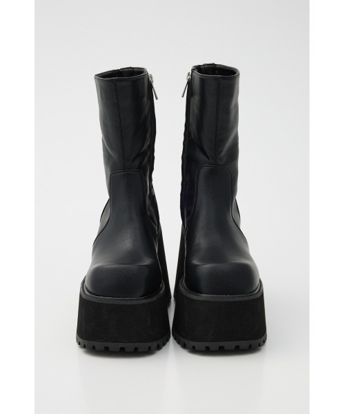 SLY（スライ）の「CHUNK SOLE COVERED BOOTS チャンクソール カバードブーツ（ブーツ・レディース・ブラウン/ブラック・SMALL/MEDIUM/LARGE）」の13枚目の写真