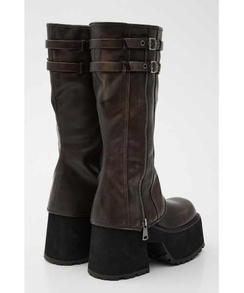 CHUNK SOLE COVERED BOOTS チャンクソール カバードブーツ