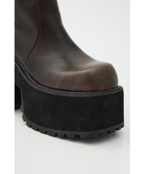 CHUNK SOLE COVERED BOOTS チャンクソール カバードブーツ