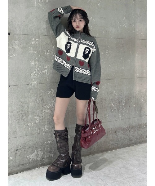 CHUNK SOLE COVERED BOOTS チャンクソール カバードブーツ（ブーツ