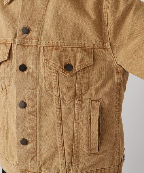 Deuxieme Classe（ドゥーズィエムクラス）の「【KALLMEYER/カルメイヤー】 Axel Shrunken Jacket（デニムジャケット・レディース・キャメル・FREE）」の5枚目の写真