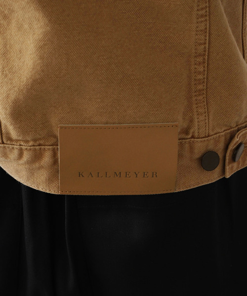 Deuxieme Classe（ドゥーズィエムクラス）の「【KALLMEYER/カルメイヤー】 Axel Shrunken Jacket（デニムジャケット・レディース・キャメル・FREE）」の7枚目の写真