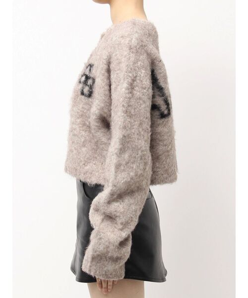 GYDA（ジェイダ）の「AS IFニットカーディガン（カーディガン/ボレロ・レディース・グレー/ベージュ・FREE）」の15枚目の写真