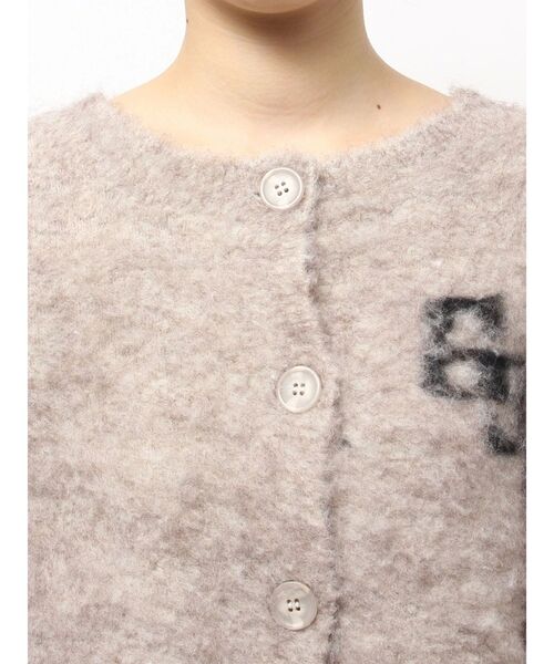 GYDA（ジェイダ）の「AS IFニットカーディガン（カーディガン/ボレロ・レディース・グレー/ベージュ・FREE）」の17枚目の写真