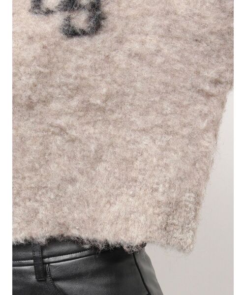 GYDA（ジェイダ）の「AS IFニットカーディガン（カーディガン/ボレロ・レディース・グレー/ベージュ・FREE）」の19枚目の写真