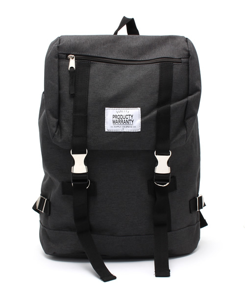 PRODUCTY WARRANTY（プロダクティワランティ）の「ダブルバックル　バックパック（バックパック/リュック・メンズ・ブラック×ホワイト/ネイビー/ブラック/チャコール/グレー/ベージュ系その他2/ブルー系その他2/ブラック系その他2/グレー系その他2/オリーブ・FREE）」の20枚目の写真