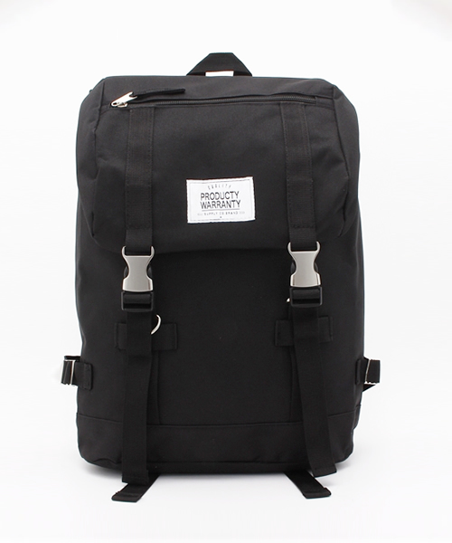 PRODUCTY WARRANTY（プロダクティワランティ）の「ダブルバックル　バックパック（バックパック/リュック・メンズ・ブラック×ホワイト/ネイビー/ブラック/チャコール/グレー/ベージュ系その他2/ブルー系その他2/ブラック系その他2/グレー系その他2/オリーブ・FREE）」の21枚目の写真