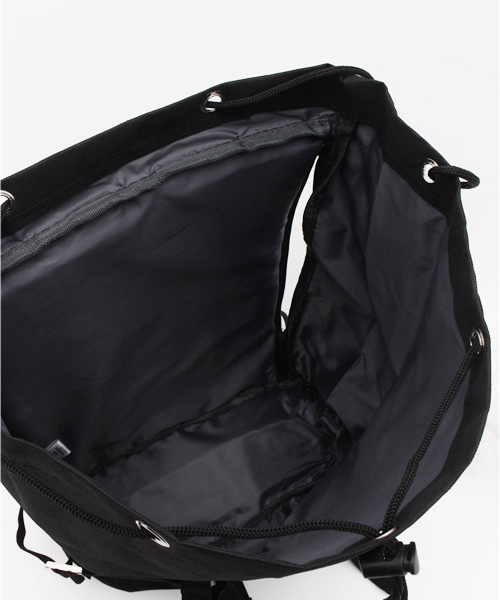 PRODUCTY WARRANTY（プロダクティワランティ）の「ダブルバックル　バックパック（バックパック/リュック・メンズ・ブラック×ホワイト/ネイビー/ブラック/チャコール/グレー/ベージュ系その他2/ブルー系その他2/ブラック系その他2/グレー系その他2/オリーブ・FREE）」の15枚目の写真