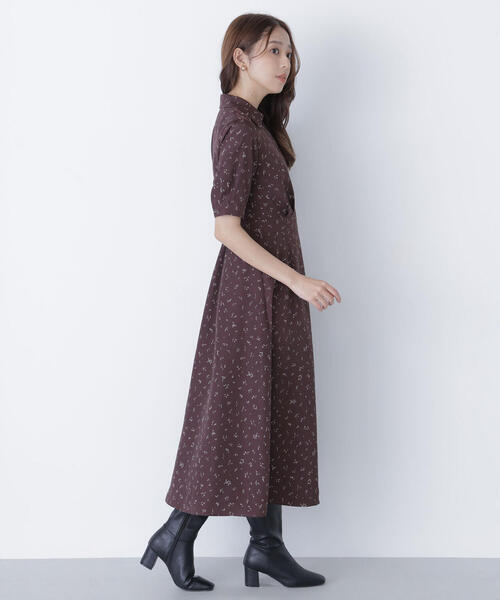 sustainableプリントプリーツワンピース　00サイズ SNIDEL（スナイデル）の「【WEB限定サイズ/カラーあり