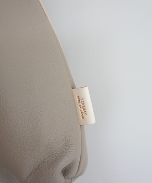 TIDEWAY(タイドウェイ)の「SHEETS 巾着 TOTE(トートバッグ・レディース・ライトグレー/ブラック/ダークグレー/グレイッシュベージュ・FREE)」の12枚目の写真