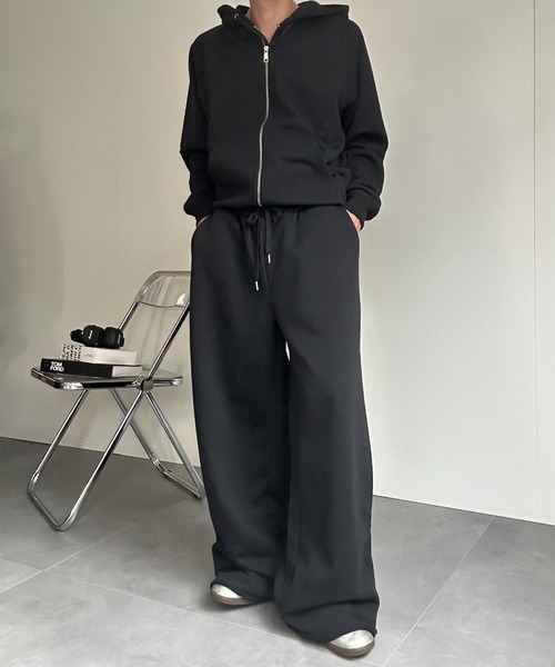 CREARE -LINO-(クレアーレリノ)の「ベーシックスウェットパンツ(スウェットパンツ・メンズ・ブラウン/ブラック/ブルー・M/XL/L)」の1枚目の写真