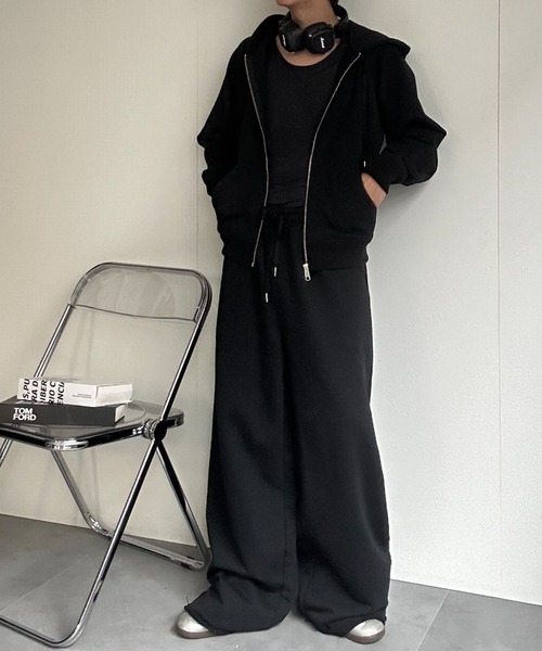 CREARE -LINO-(クレアーレリノ)の「ベーシックスウェットパンツ(スウェットパンツ・メンズ・ブラウン/ブラック/ブルー・M/XL/L)」の4枚目の写真