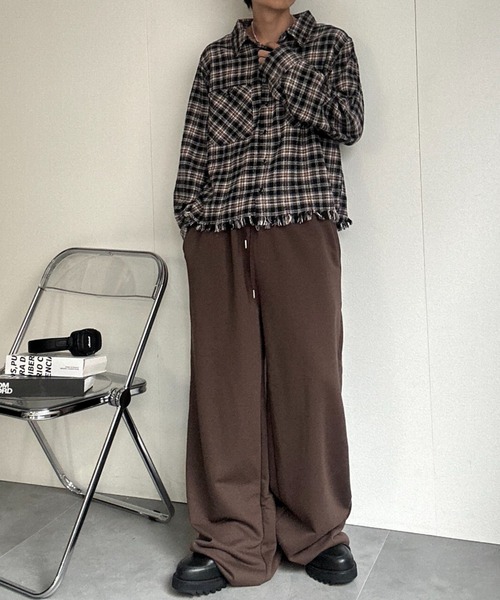 CREARE -LINO-(クレアーレリノ)の「ベーシックスウェットパンツ(スウェットパンツ・メンズ・ブラウン/ブラック/ブルー・M/XL/L)」の16枚目の写真