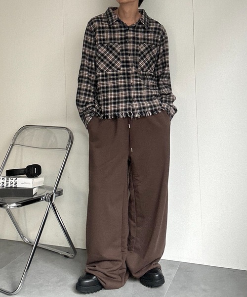 CREARE -LINO-(クレアーレリノ)の「ベーシックスウェットパンツ(スウェットパンツ・メンズ・ブラウン/ブラック/ブルー・M/XL/L)」の17枚目の写真