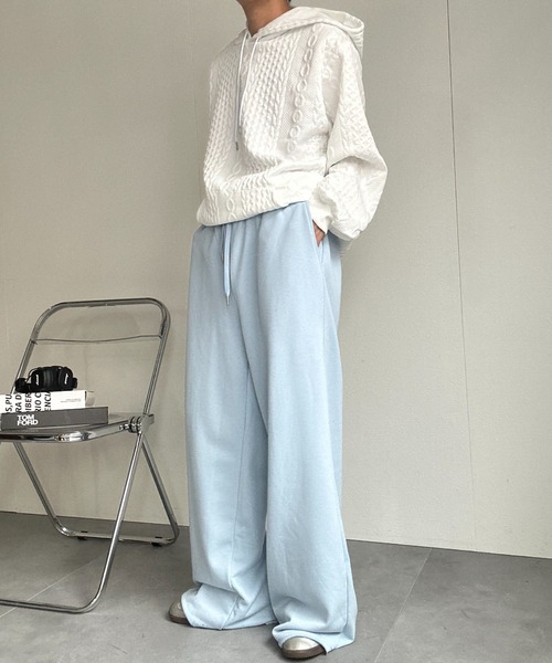 CREARE -LINO-(クレアーレリノ)の「ベーシックスウェットパンツ(スウェットパンツ・メンズ・ブラウン/ブラック/ブルー・M/XL/L)」の19枚目の写真