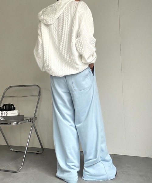 CREARE -LINO-(クレアーレリノ)の「ベーシックスウェットパンツ(スウェットパンツ・メンズ・ブラウン/ブラック/ブルー・M/XL/L)」の22枚目の写真