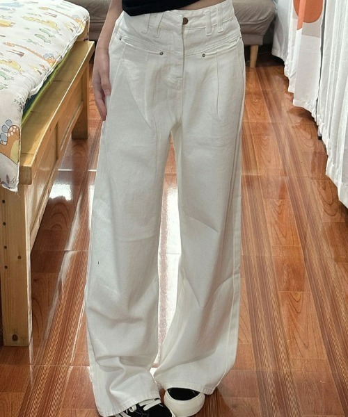 REBALANCE（リバランス）の「ハイウエストデニムパンツ（デニムパンツ・レディース・A・SMALL/MEDIUM/LARGE）」の2枚目の写真