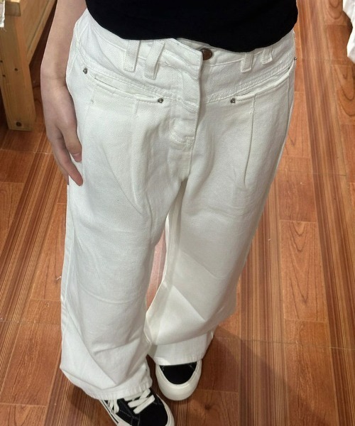 REBALANCE（リバランス）の「ハイウエストデニムパンツ（デニムパンツ・レディース・A・SMALL/MEDIUM/LARGE）」の5枚目の写真