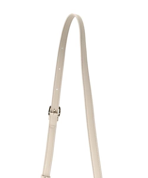 NATURAL BEAUTY BASIC(ナチュラルビューティーベーシック)の「◇カーリーフェイクファーボクシーショルダーバッグ(ショルダーバッグ・レディース・ダークブラウン/オフホワイト・フリ-)」の9枚目の写真