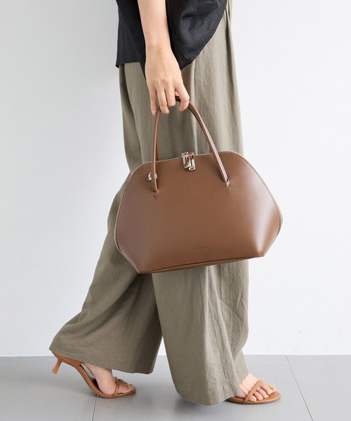 ADD CULUMN(アドカラム)の「BARNYARDSTORM / ADD CULUMN(アドカラム) / FIGRE ボストンBAG L(トートバッグ・レディース・ブラウン/ブラック/ライトブラウン/その他1・FREE)」の9枚目の写真