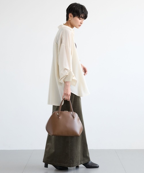 ADD CULUMN(アドカラム)の「BARNYARDSTORM / ADD CULUMN(アドカラム) / FIGRE ボストンBAG L(トートバッグ・レディース・ブラウン/ブラック/ライトブラウン/その他1・FREE)」の11枚目の写真