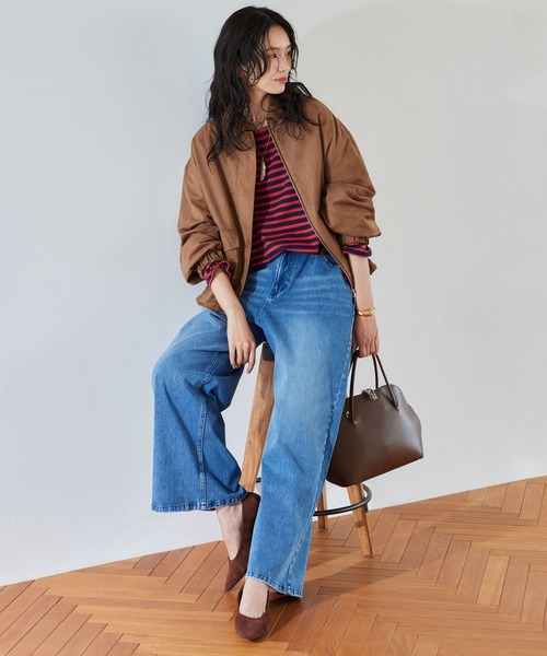 ADD CULUMN(アドカラム)の「BARNYARDSTORM / ADD CULUMN(アドカラム) / FIGRE ボストンBAG L(トートバッグ・レディース・ブラウン/ブラック/ライトブラウン/その他1・FREE)」の7枚目の写真