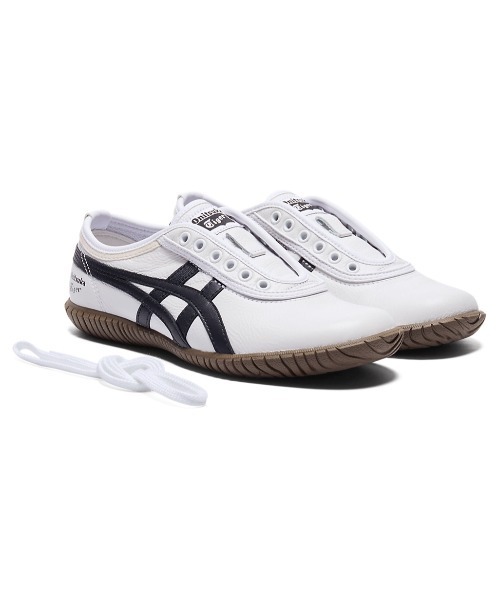 Onitsuka Tiger（オニツカタイガー）の「TSUNAHIKI SLIP-ON / ツナヒキ スリッポン（スリッポン・レディース・ホワイト系その他/イエロー系その他/ベージュ系その他/ホワイト×ブラック・23/23.5/24/24.5/25/25.5/26/26.5/27/27.5/28/28.5/29/22.5）」の7枚目の写真