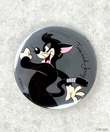 TOM&JERRY（トムアンドジェリー）の「【公式】TOM and JERRY　フレンズ缶バッジミラー（手鏡/メイクミラー）」