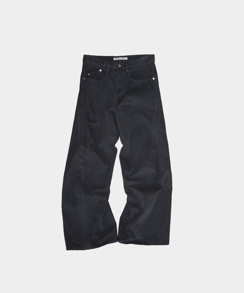 パンツ NVRFRGT 3D TWISTED WIDE LEG NVRFRGT - 【残りわずか】3D Twisted Wide Leg Jeans | ACRMTSM