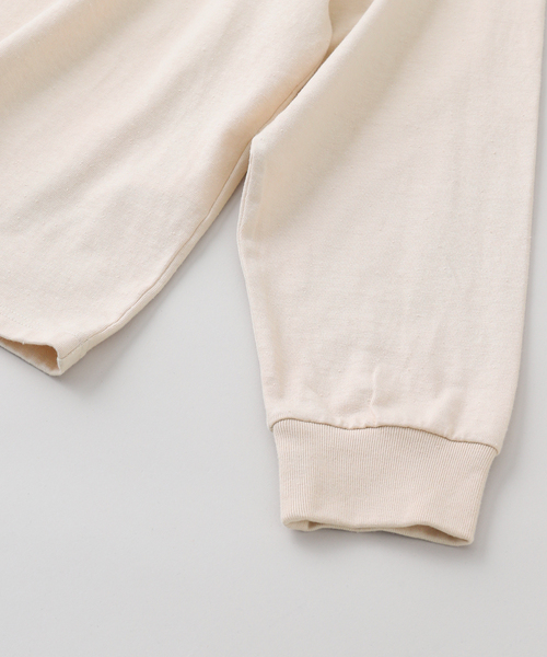 JOURNAL STANDARD J.S HOMESTEAD（ジャーナルスタンダードホームステッド）の「J.S.Homestead / コット ネップ ヘンリーネックロンT（Tシャツ/カットソー・メンズ・ブラック系その他/アイボリー/ホワイト・MEDIUM/LARGE）」の5枚目の写真