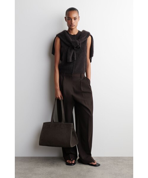 ギャラリートートバッグ - スエード（ビジネスバッグ）｜COS（コス）の