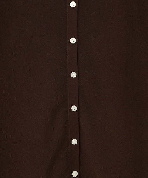 LOWRYS FARM（ローリーズファーム）の「シアー２ＷＡＹカーディガン  587840（カーディガン/ボレロ・レディース・ブラック/ブラウン/ブルー/アイボリー・FREE）」の13枚目の写真