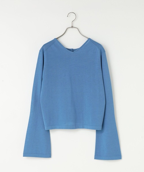 LOWRYS FARM（ローリーズファーム）の「シアー２ＷＡＹカーディガン  587840（カーディガン/ボレロ・レディース・ブラック/ブラウン/ブルー/アイボリー・FREE）」の6枚目の写真