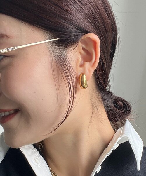 DouDou(ドゥドゥ)の「【インフルエンサー okochi企画】ドロップイヤリング(ピアス(両耳用)・レディース・シルバー/ゴールド・FREE)」の1枚目の写真