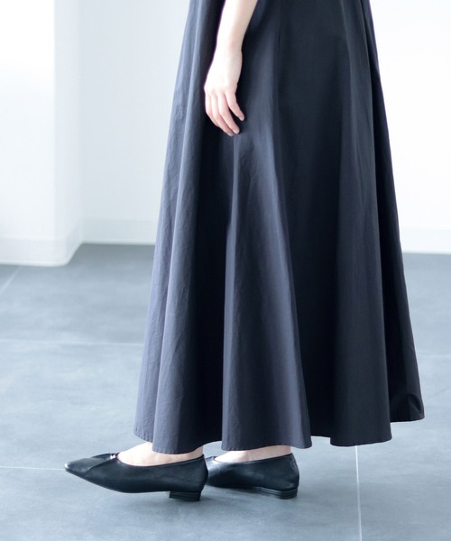 SESTO(セスト)の「かかとが踏めて柔らかい、シャープトゥフラットパンプス(パンプス・レディース・ブラック系その他/グレー/ブラック/グレイッシュベージュ/グレー系その他/ダークブラウン・22.5cm/23.0cm/23.5cm/24.0cm/24.5cm/25.0cm/21.5cm)」の14枚目の写真