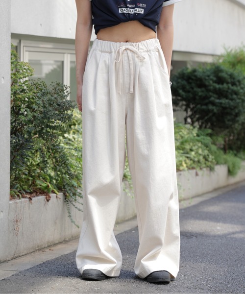 GUNG HO(ガンホー)の「◆〈フリーズマート別注〉GUNG HO リラクシングパンツ【低身長サイズ有】(その他パンツ・レディース・ホワイト/ブラウン・X-SMALL/MEDIUM/SMALL)」の17枚目の写真