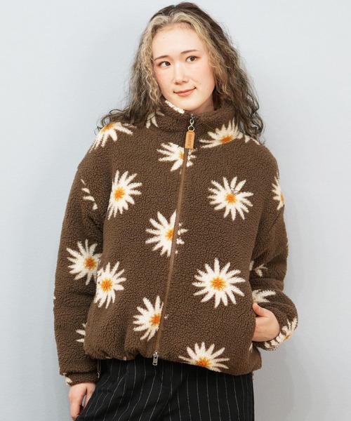 ROXY/ロキシー ボアジャケット ショート丈 RJK254025（その他アウター