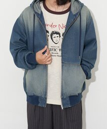 CIAOPANIC | オーバーダイデニムジップパーカー(ブルゾン)