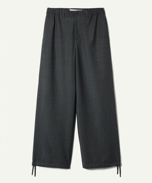 leinwande（ラインヴァンド）の「【leinwande】Baggy Easy Trousers（スラックス・レディース・グリーン/グレー・SMALL/MEDIUM）」の4枚目の写真