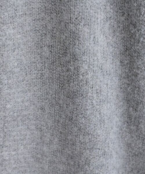 INDIVI（インディヴィ）の「【エアリー素材】ブークレ着流しニットカーディガン（カーディガン/ボレロ・レディース・ナチュラル/チャコールグレー/グレー・38/15 /13/05）」の18枚目の写真
