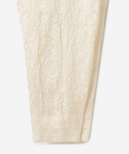 Bshop(ビショップ)の「eunoia | ジャガード ラウンドカラーロングコート WOMEN(その他アウター・レディース・クリーム/ブラック・ONE)」の15枚目の写真