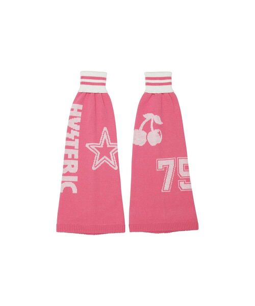 HYSTERIC LOGO ジャガードレッグウォーマー（ソックス/靴下